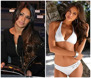 Sexy Challenge! Девушки игроков «Барселоны» и «Реала»!
