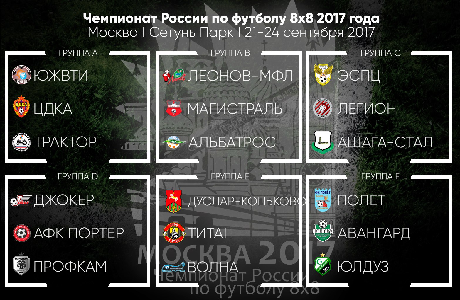 Антон Архипов, Алексей Медведев, Константин Головской, Дмитрий Лушников, любительский футбол, Титан, Игорь Крыжановский, Дмитрий Кудинов