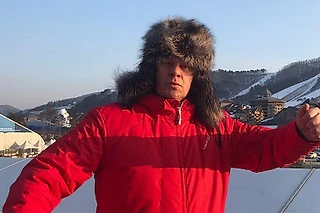 Слалом Хорошилова, биатлонная эстафета без России