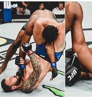Жутковатое начало главного карда UFC 263