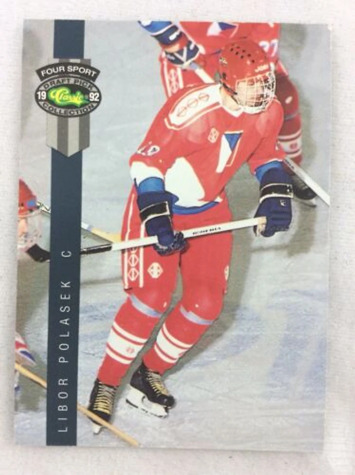 NHL 1992 Classic Draft Pick Hockey Card #181-Libor Polasek, Vancouver Canucks | eBay