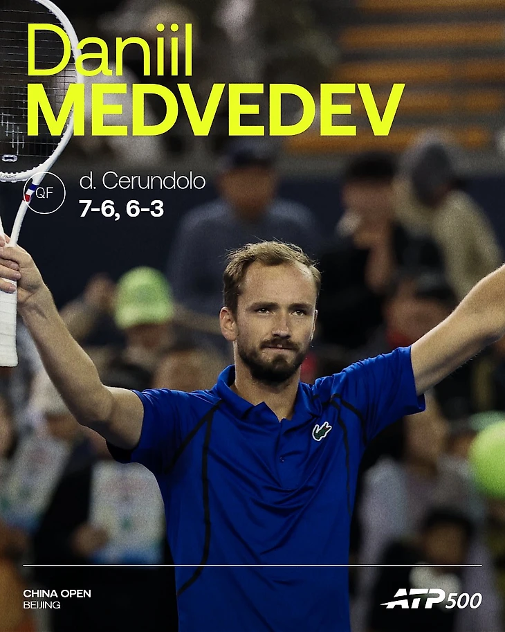 Изображение поста пользователя ATP Tour от 12:08:04 04.10.2026