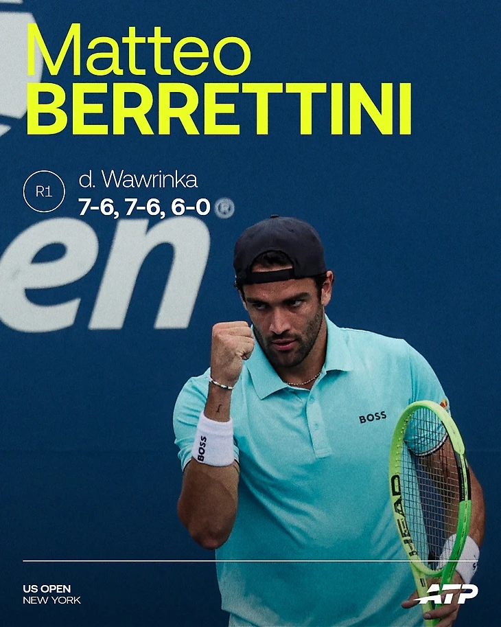 Изображение поста пользователя ATP Tour от 01:43:07 01.09.2026