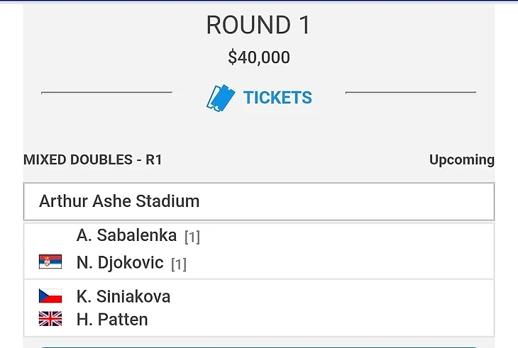 Изображение 1 поста пользователя Tennis Updates от 12:04:20 25.08.2026