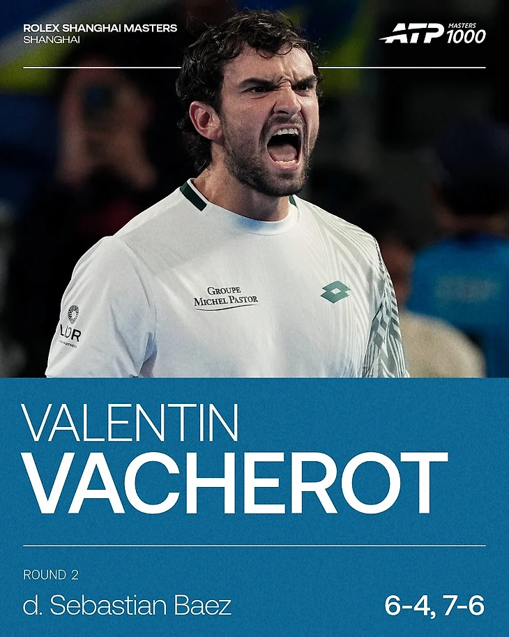 Изображение поста пользователя ATP Tour от 15:45:35 10.10.2026