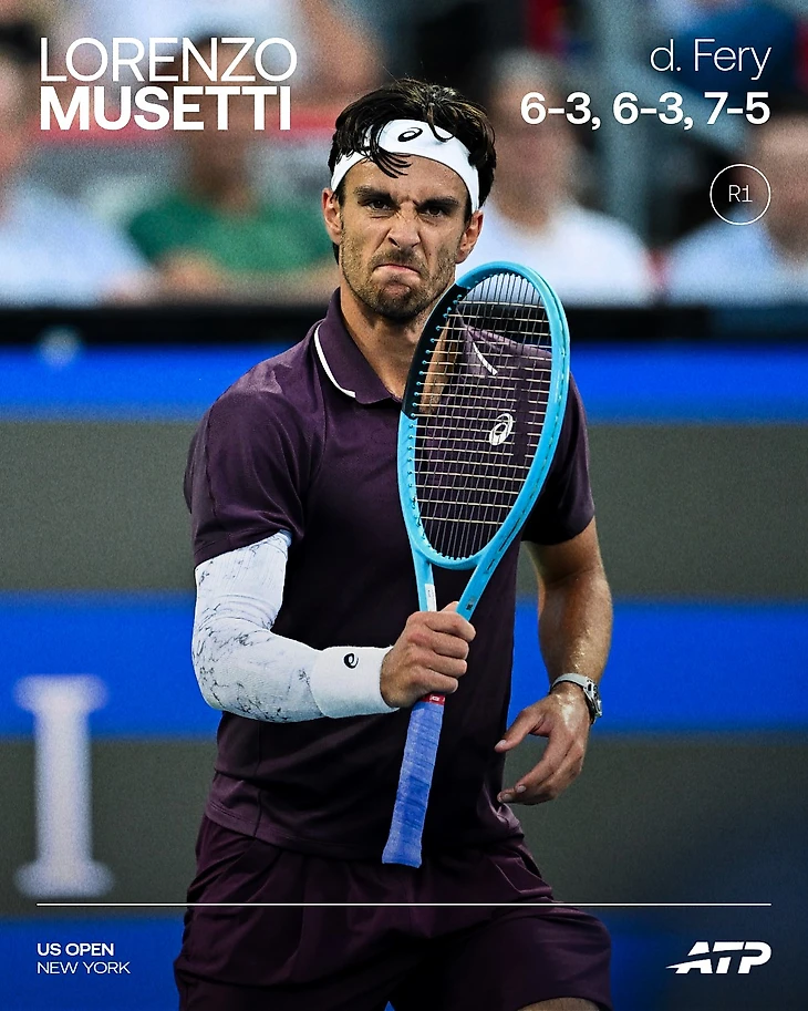 Изображение поста пользователя ATP Tour от 01:04:59 02.09.2026