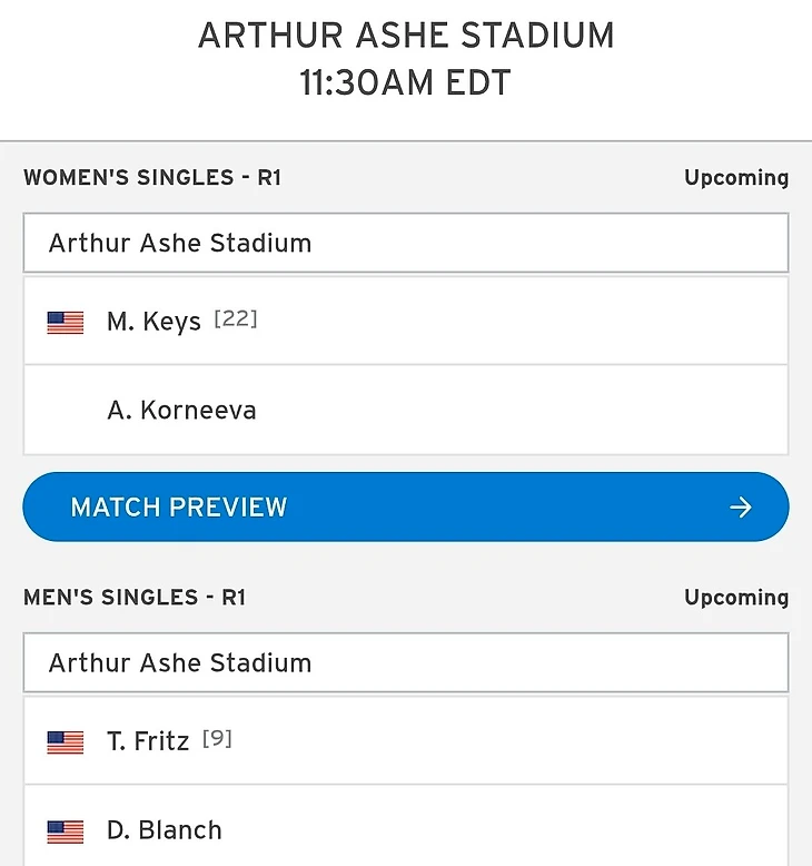 Изображение 1 поста пользователя Tennis Updates от 21:44:17 29.08.2026