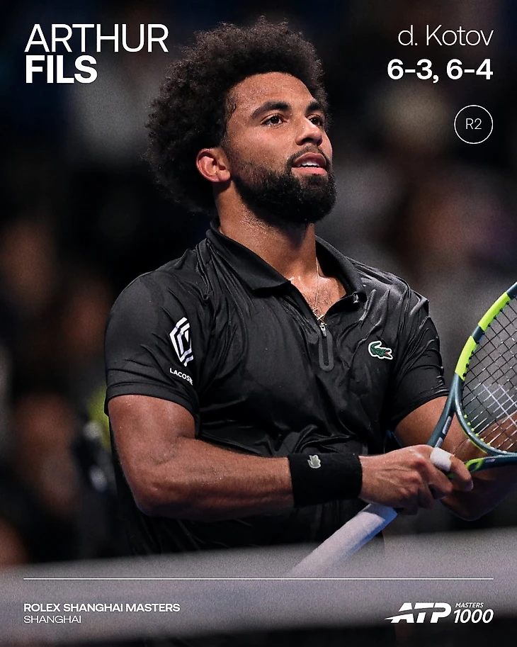 Изображение поста пользователя ATP Tour от 11:16:05 10.10.2026