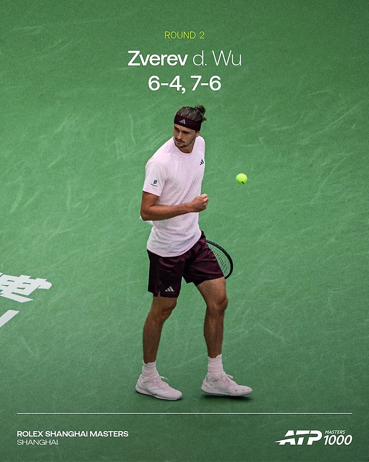 Изображение поста пользователя ATP Tour от 10:22:40 09.10.2026