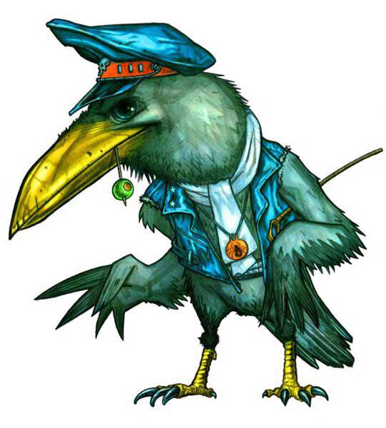 The white crow
