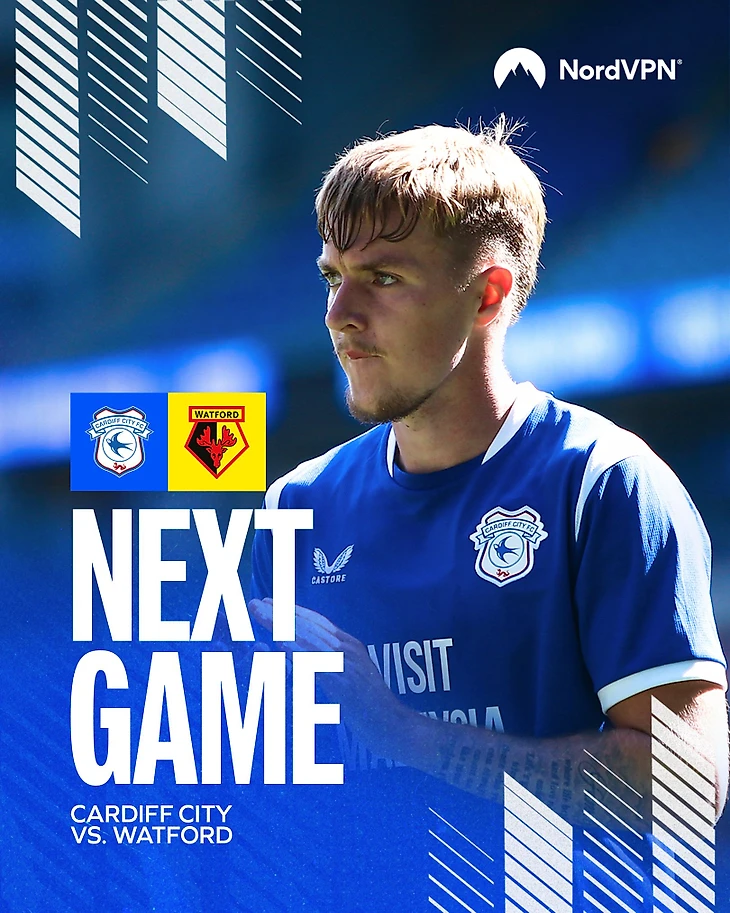 Joel Bagan is pictured at Cardiff City Stadium. The Bluebirds play Watford on home turf tomorrow night (13th October).