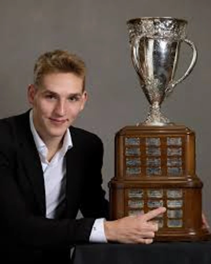 What's in store for the reigning Calder Trophy winner Lane Hutson in his sophomore season? 💬 (📸: Montreal Canadiens)