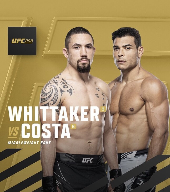 UFC 298, Пауло Коста, Роберт Уиттакер