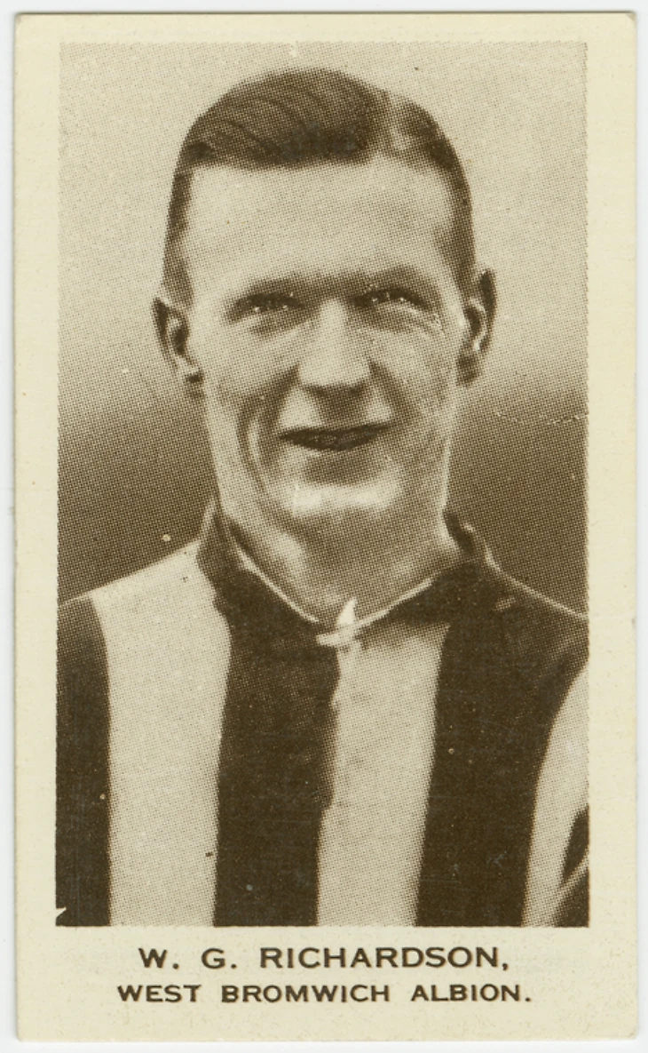 W.G. Richardson. West Bromwich Albion. - NYPL Digital Collections