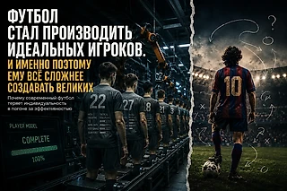 Футбол стал производить идеальных игроков. И именно поэтому ему всё сложнее создавать великих