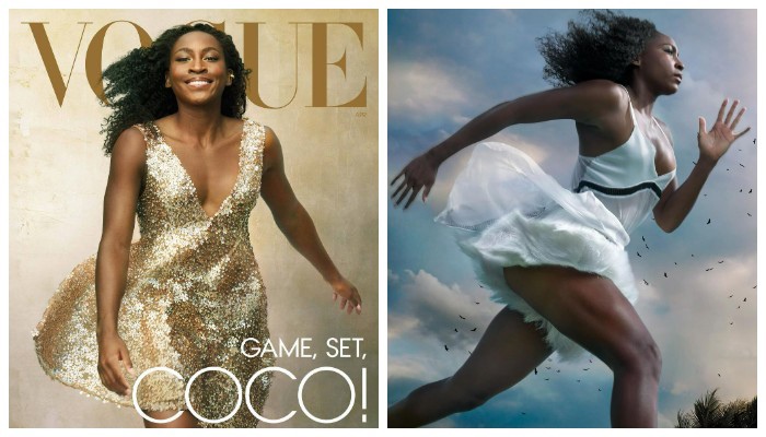 Коко Гауфф появилась на обложке Vogue ✨