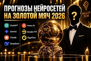 Прогноз нейросетей на Золотой мяч 2026