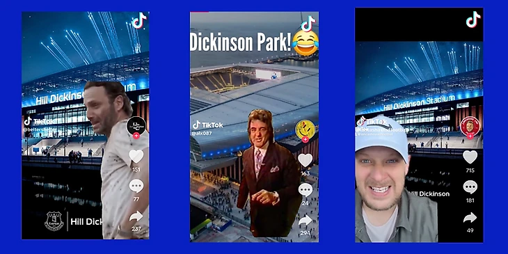 The internet can't get enough of the Hill Dickinson x Everton deal - Legal Cheek