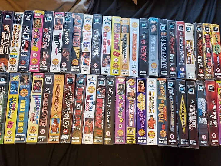 WWF Vintage VHS Tapes 80's 90's 2000's WWE – Make Your Selection | eBay