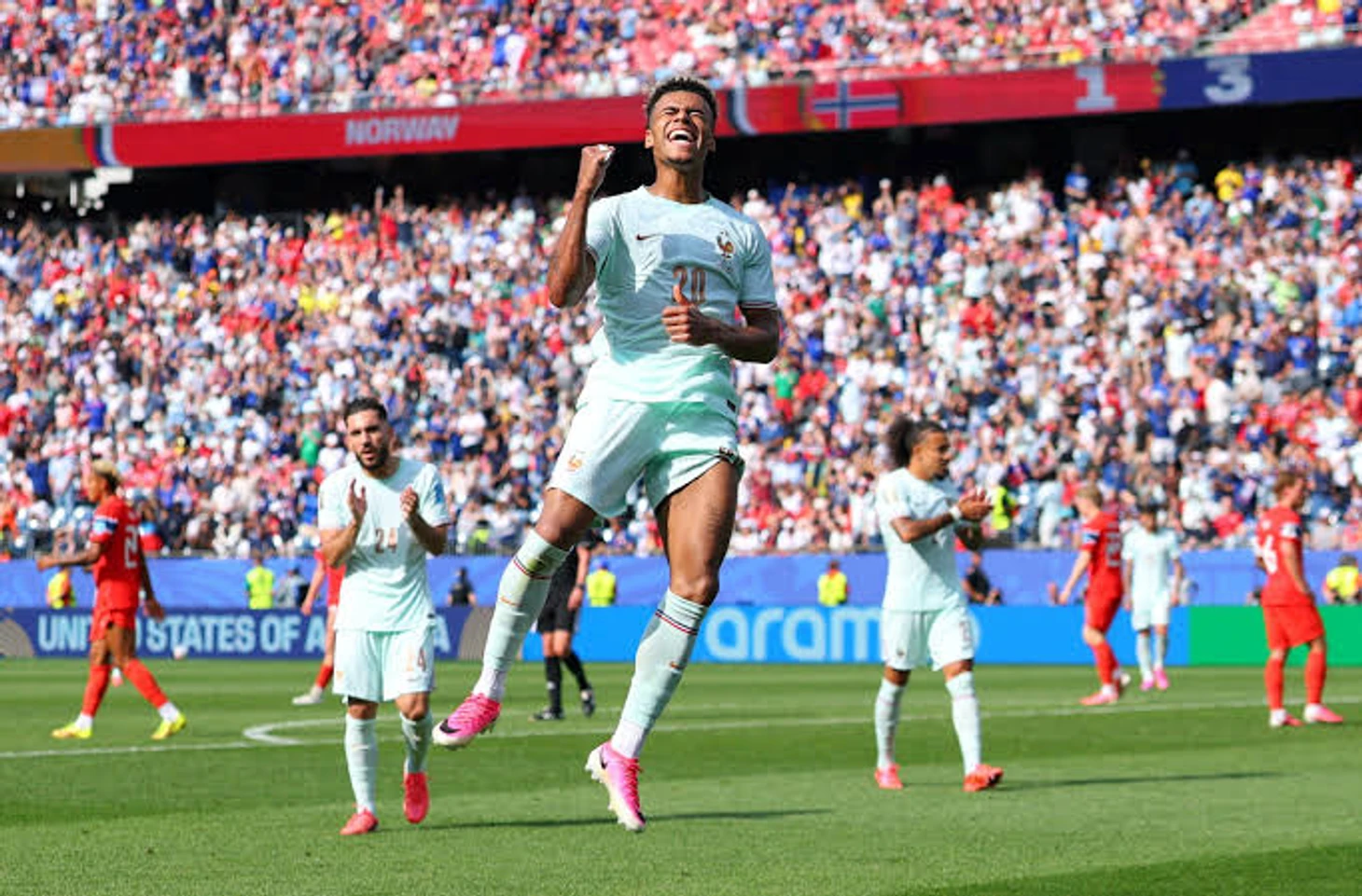 Norvège-France : Désiré Doué marque son premier but de la tête en carrière... et son premier en Coupe du monde – Le Parisien