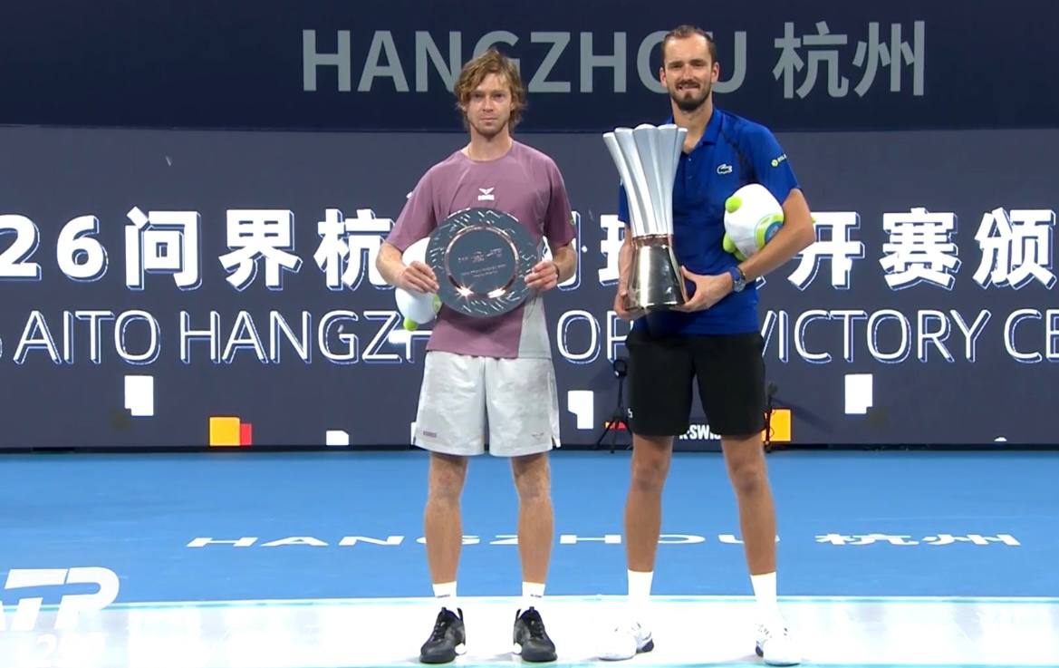 Hangzhou Open, ATP, Даниил Медведев, Андрей Рублев