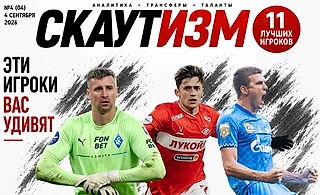 Команда августа РПЛ по данным WyScout. Ни одного игрока «Краснодара»!