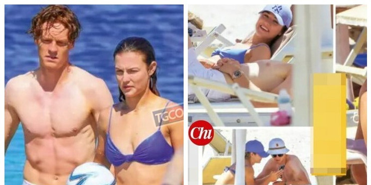 Янник Синнер и Анна Калинская отдыхают на Сардинии🏖️