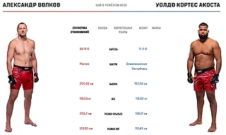 Волков vs Акоста: Прогноз на битву тяжеловесов
