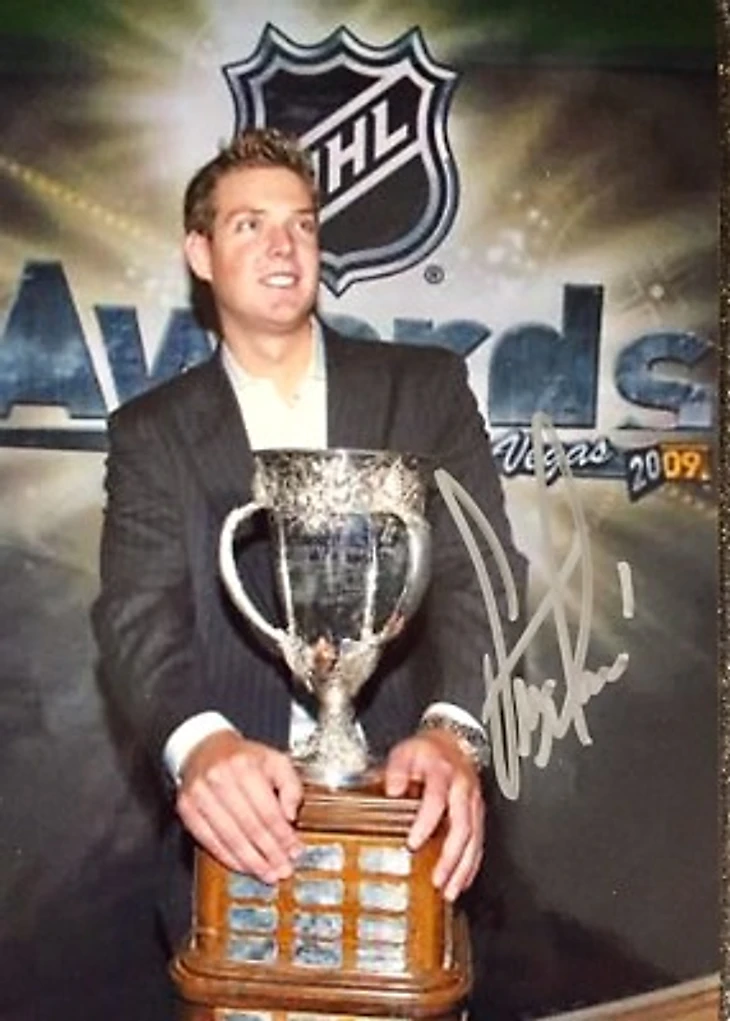 2009 Steve Mason #1 Columbus Blue Jackets 5"X 7" Signed Photo Calder Trophy | eBay