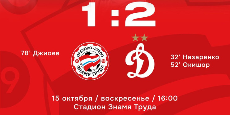 Ещё одно поражение. Падаем в таблице