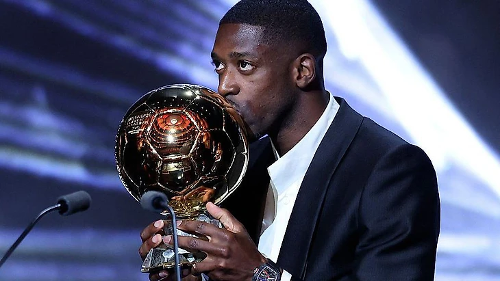 Ousmane Dembele wins Ballon d'Or: Paris St-Germain forward wins award – BBC Sport