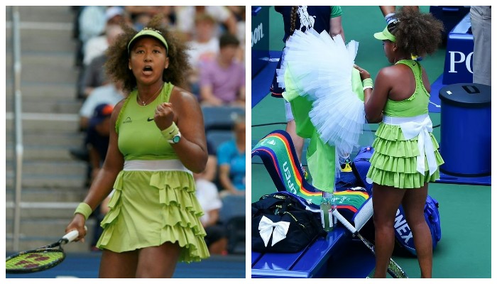 Главная модница на корте🎾: Наоми Осака удивила болельщиков US Open оригинальным нарядом💚