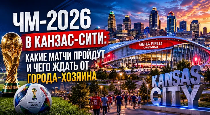 ЧМ-2026 в Канзас-Сити: какие матчи пройдут и чего ждать от города-хозяина