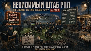Невидимый штаб РПЛ, кто снимает это кино в сезоне 26/27 ? (2 часть)