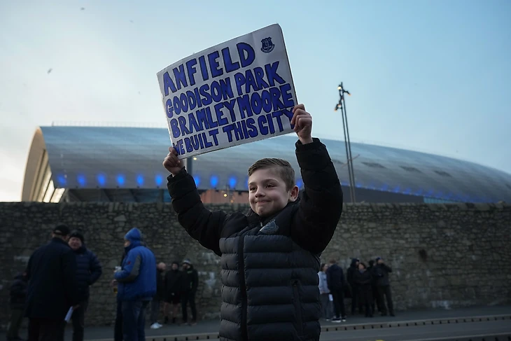 New Everton Stadium Holds First Test Event