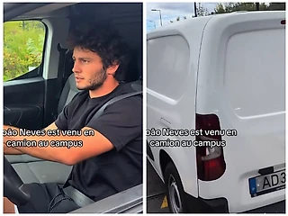 Какой же Невеш скромняга! Приехал на тренировку на фургоне при зарплате 10 млн евро