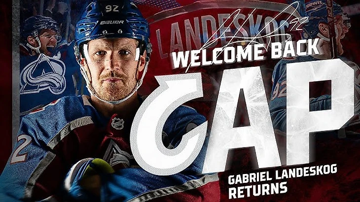 Gabriel Landeskog is BACK