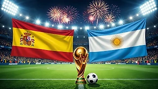 Испания — Аргентина: 56% на победу испанцев и 2.25 на Месси. Прогноз на финал ЧМ-2026