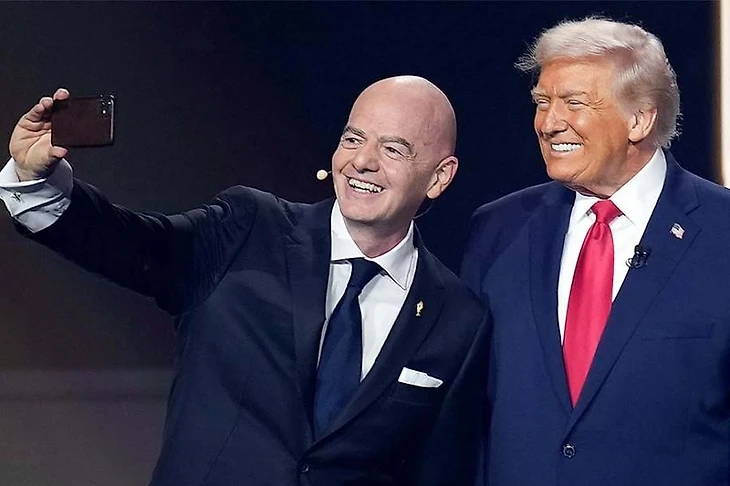 Трамп - о ситуации с Балогуном на ЧМ: "Я понятия не имел, что такое красная карточка" - Sport.ru