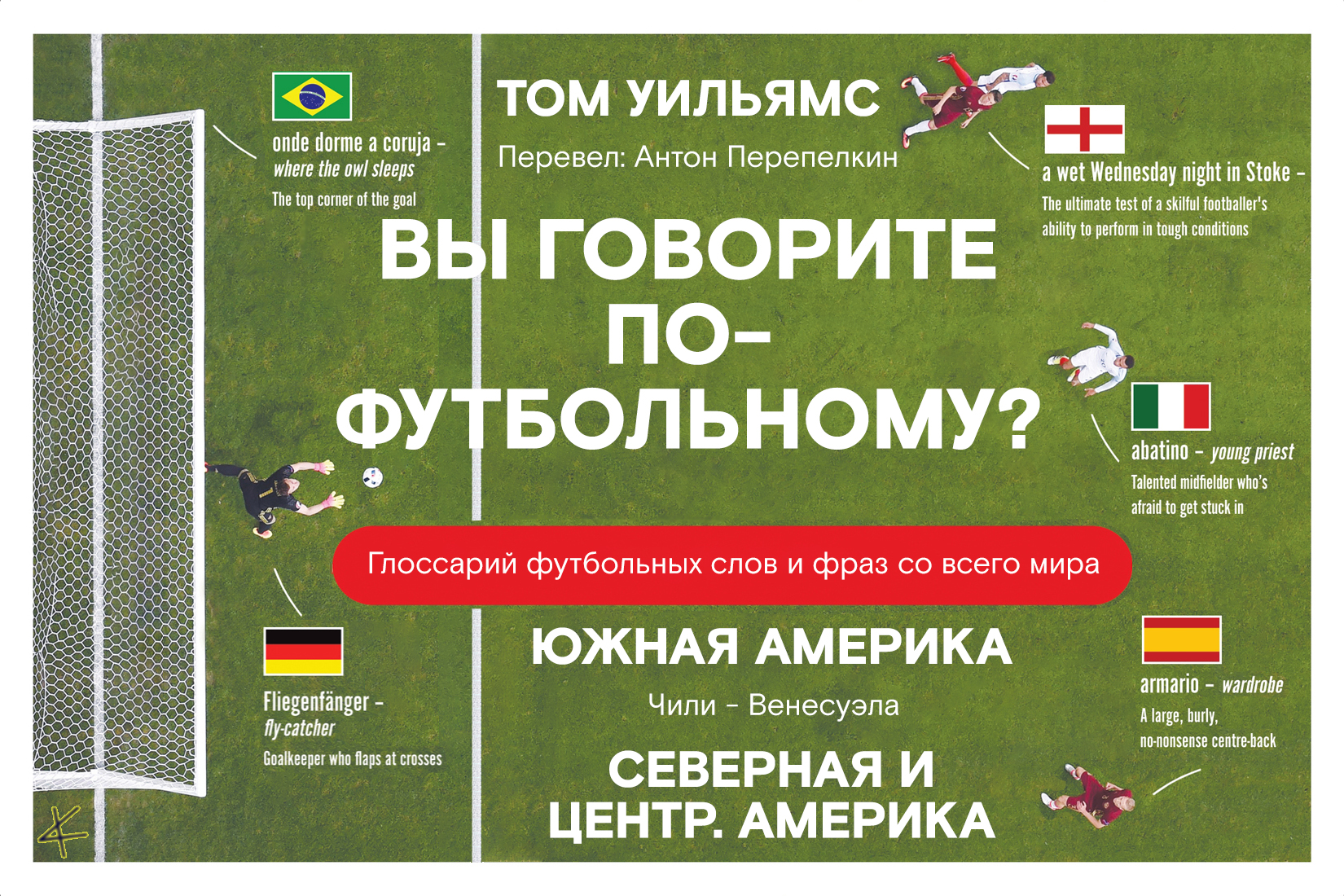 Том Уильямс. «Вы говорите по-футбольному?» Южная Америка: Чили – Венесуэла, Северная и Центральная Америка