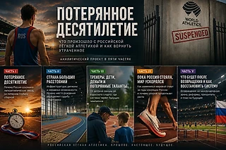 Почему Россия сохранила легкоатлетических звёзд, но потеряла глубину сборной. Часть 1. ПОТЕРЯННОЕ ДЕСЯТИЛЕТИЕ