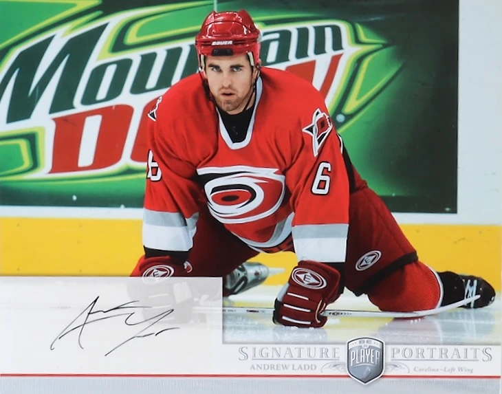 Andrew Ladd Signed Hurricanes 8x10 Photo (PSA) | Pristine Auction