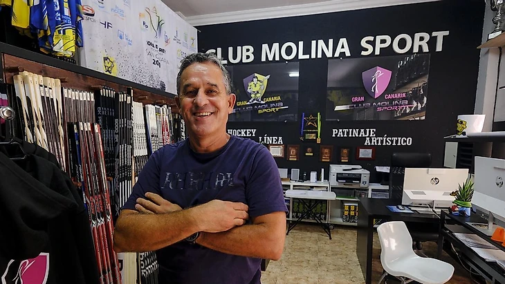 Alejandro Molina Carrasco, fundador y presidente del Club Molina Sport.