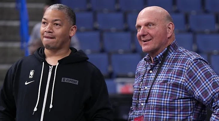 Steve Ballmer Delivers Strong Ultimatum To Ty Lue And Lawrence Frank Amid  Clippers' 5–15 Disaster