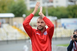 Моя послематчевая футболка «Амкара» с фамилией настоящей легенды