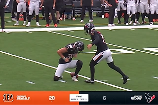 🔴Апсет 2 недели NFL 2026 - CINCINNATI BENGALS VS HOUSTON TEXANS («Хьюстон у нас проблемы»)
