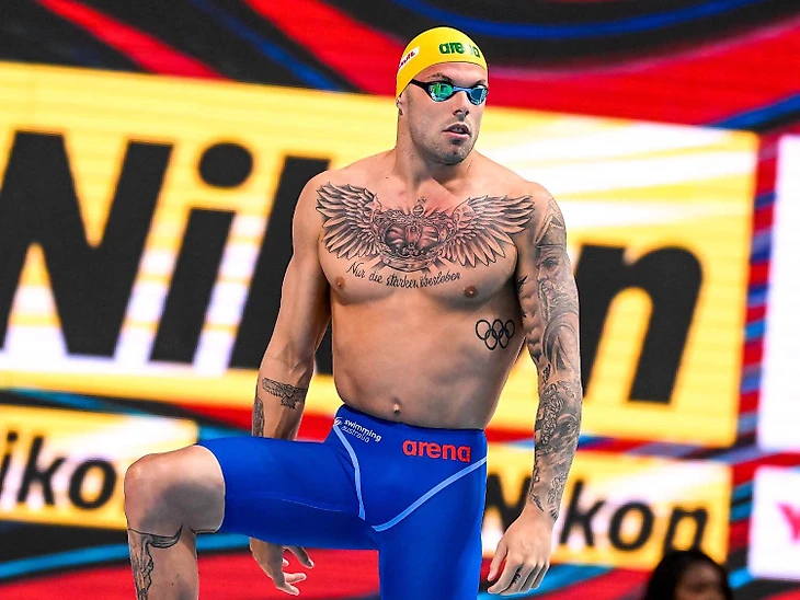 Kyle Chalmers Charges In 100 Freestyle At World Cup in Berlin