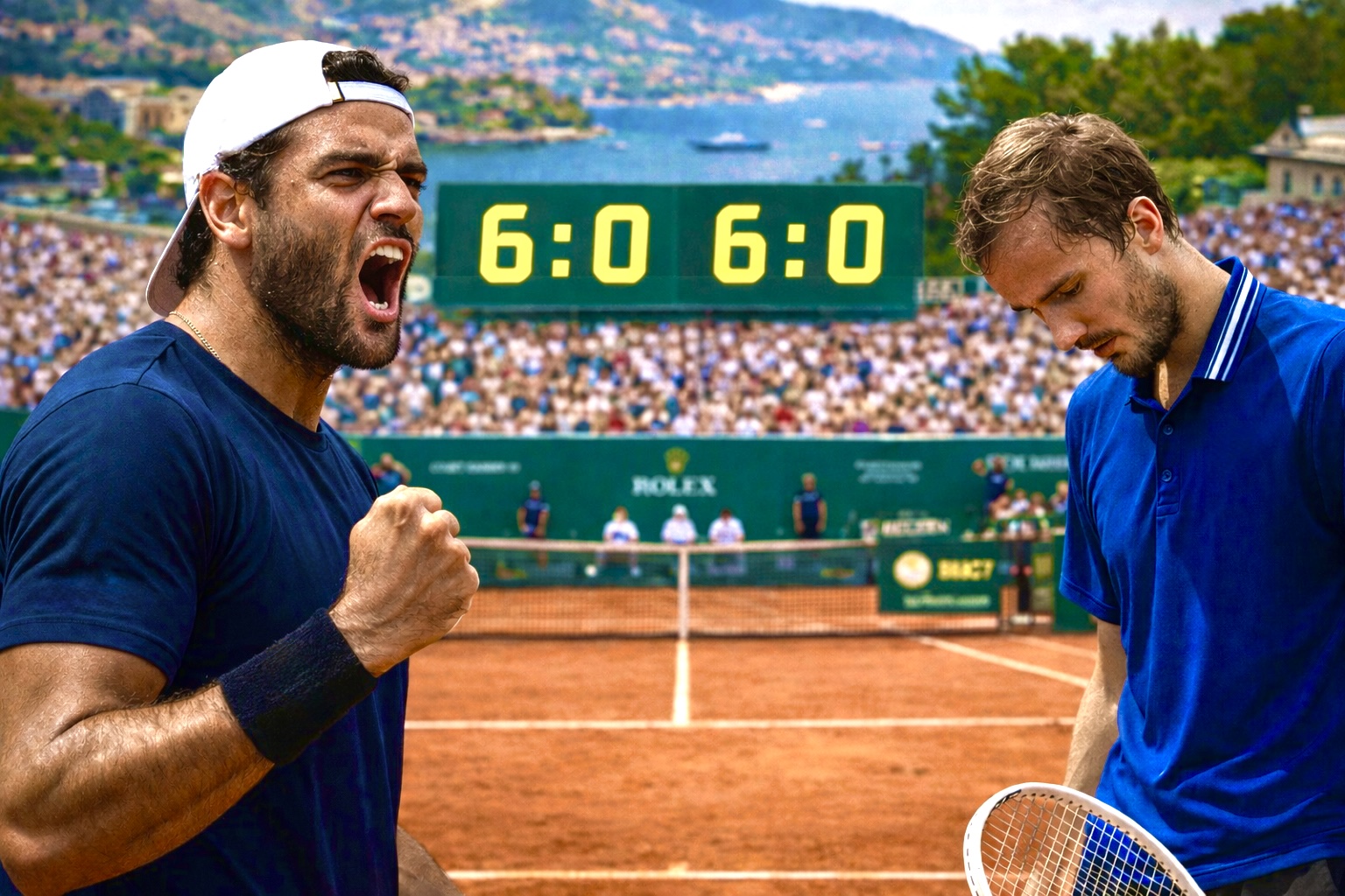 Даниил Медведев, Rolex Monte-Carlo Masters, ATP, Маттео Берреттини