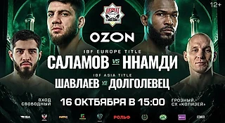 Бой Умара Саламова и Остина Ннамди за пояс IBF European возглавит турнир в Грозном