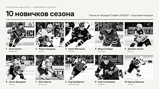 Топ 10 претендентов на «Колдер Трофи» 2026-2027